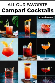 the all our favorite campari cocktails