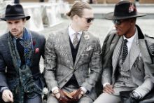 Pitti People - Pitti Immagine Barba Hipster, Mens Casual Wedding Attire, Pitti Uomo Street Style, Italian Mens Fashion, Casual Wedding Attire, Mens Wedding Attire, Morning Suits, Fall Fashion 2016, Toddler Boy Fashion