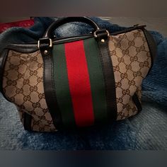 Damaged Gucci Bag Inside Can Be Seen In The Photos Gucci Brown Bag Perfect For Gift, Gucci Limited Edition Bag, Pre-owned Classic Gucci Bags, Gucci Leather-lined Shoulder Bag For Shopping, Pre-owned Gucci Bags For Shopping, Gucci Purses, Bag Inside, Bags Gucci, Handbag Heaven