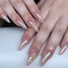 Nail Elegant, Nail Art Idea, Nail Aesthetic, Aesthetic Nail, Nail Work, Elegant Nail, Hippie Nails, Aesthetic Nails, Cute Nail