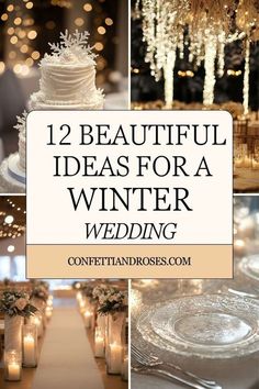 beautiful ideas for a winter wedding