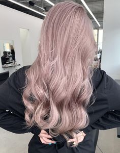 Ash Pink Brown Hair, Rose Beige Hair, Cool Blonde Hair Color, Cool Blonde Hair Colour, Goddess Hair, Hair Colour Inspo, Beige Hair, Ash Brown Hair