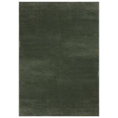 a dark green rug on a white background