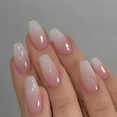 SPECIFICATIONS Number of Pieces: COMBO Application: Finger Material: Acrylic Item Type: False Nail Type: Full Nail Tips Trendy Nails Coffin, Moh Hair, Unghie Sfumate, Nail Salon Design, Short Coffin, Shaped Nails, Ballerina Nails, Pink Nail