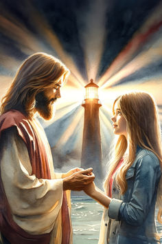 Jesus Christ art wallpaper "You are the light of the world" (Matthew 5:14) Jesus The Light Of The World, Jesus Pics, Jesus Is The Light, Jesus Is The Light Of The World, Jesus And Me Illustration, Jesus Wife, Paintings Of Christ, Jesus Smiling, Jesus Background