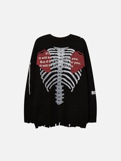 High-quality fabric: Cotton polyester. Clothing details: Skeleton Love. SIZE GUIDE Hair Horn, Skeleton Love, Heart Sweater, Clothing Details, American Express, Love Letters, Grey Sweater, Fabric Cotton, Dress Accessories