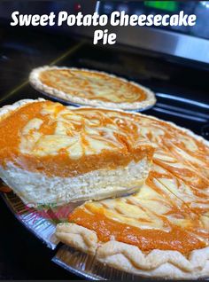 "Slice of Sweet Potato Cheesecake with Whipped Cream and Pecans" Sweet Potato Pie Cheesecake Recipe, Sweet Potato Swirl Cheesecake, Sweet Potato Cheesecake Recipes, Cheesecake Sweet Potato Pie, Cream Cheese Sweet Potato Pie, Sweet Potato Cheesecake Bars