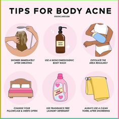 Struggling with body acne? Discover essential tips for clearer skin, including exfoliation techniques, pillow care, and more. This guide, from skincaregem on Instagram, provides practical solutions to reduce body breakouts and improve skin health. Follow for expert advice and effective skincare routines to tackle body acne with confidence. Exfoliation Tips, Shein Beauty, Foot Soaks, Acne Tips, Skin Advice, Body Acne, Basic Skin Care Routine, Clear Skin Tips, Perfect Skin Care Routine