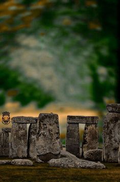 an image of stonehenge in the middle of nowhere