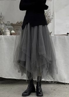 Your Shopping Cart – SooLinen Tulle Skirts Outfit, Tulle Long Dress, Body Skirt, Tulle Skirts, فستان سهرة, Spring Fabric, Mode Inspiration, Skirt Outfits, Plus Size Clothing