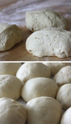 the dough is ready to be baked in the oven and then placed on top of each other