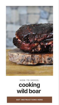 how to cook wild boar Wild Boar Roast Recipes, Boar Meat Recipes, Wild Hog Recipes, Hog Recipes, Boar Recipes, Wild Boar Recipes, Ground Sausage Recipes, Wild Boar Hunting, Boar Hunting