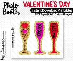 valentine's day wine glass svt cut file