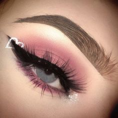 Valentines Day Eye Makeup, Nails Valentines Day, Day Eye Makeup, 2019 Nails, Video Makeup, Nails Valentines