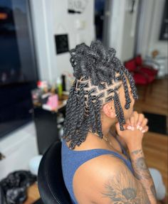 Braided Locs, Loc Updos, Small Dreads, Goddess Braid Styles, Goddess Braid, Loc Updo, Dreads Hairstyles, Dread Hairstyles For Men