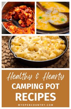 healthy and hearty camping pot recipes