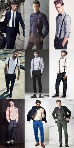 Men's Braces and Suspenders Lookbook Men Braces Outfit, Men Outfit With Suspenders, Mens Suspenders Outfit Casual, Mens Suspenders Outfit, Suspender Outfits For Men, Suspenders Men Casual, Braces Men, Outfits With Suspenders