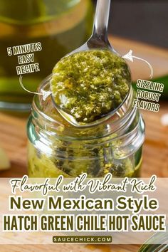 New Mexican Style Hatch Green Chile Hot Sauce Serrano Recipes, Hatch Chili Salsa, Hatch Pepper Recipes, Hatch Chilis, Green Hot Sauce, Hatch Green Chili Recipe, Mexican Burritos, Hatch Chili Recipes, Green Chilli Sauce