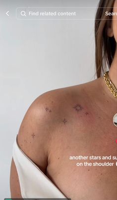 an image of a woman with acne on her chest