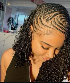 Pretty Black Hairstyles Braids, Cute Short Hair Styles Braids, Short Hairstyle Braid Women, Short Lemonade Braids Hairstyles, December Hairstyles Braids, Short Lemonade Braids, Cute Lemonade Braids, Lemonade Braids With Curly Hair, Short Braided Hairstyles For Black Women