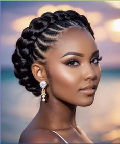 Cornrows Updo, Hair Braid Patterns, Halo Braids, Inspired Hairstyles, Hairstyles Korean, Korean Short, Halo Braid, Wedding Bun Hairstyles, Short Hairstyles Fine