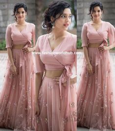 Ritika Singh, Bridal Suits, Indian Outfits Lehenga, Embroidery Skirt, Lehnga Dress, Pink Embroidery, Long Dress Design, Mode Abaya, Indian Bridal Dress