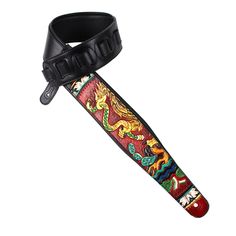 PRICES MAY VARY. Black Top Welt With Full Nose Premium Carving Leather Super Comfortable Padded Glove Leather Back Hand Carved Colorful Aztec Eagle & Snake Design 3" wide Adjustable from 40"-55" Brand new for us here at W&W is our World Heritage Line. We are hand tooling fantastic new and classic designs from countries around this beautiful planet of ours. Our designs will include our takes on traditional artwork and symbols of heritage. We have hand made each one with skilled leather craft and intricate paint jobs. We think everyone should be proud of their heritage and we want you to be able to show it on the beloved guitars you rock. We are very happy with the designs and work we put into these straps. We are sure you will be happy about these new models we have for you as well.KB-53-RD Black And Red Guitar, Aztec Eagle, Scarlett Red, Red Guitar, Traditional Artwork, Eagle Design, Series Black, Snake Design, Red Design