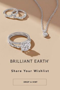 Find the one! Click “Drop a Hint” on your dream ring to send your loved one a link. Cute Engagement Rings, Future Engagement Rings, Jewelry Accessories Ideas, Dream Engagement, Cute Wedding Ideas, Dream Engagement Rings, Jewelry Lookbook, Brilliant Earth, Jewelry Photography