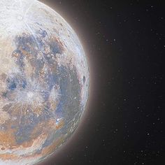 an artist's rendering of the planet pluto