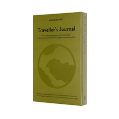 a book with the title traveller's journal written in english and spanish on it