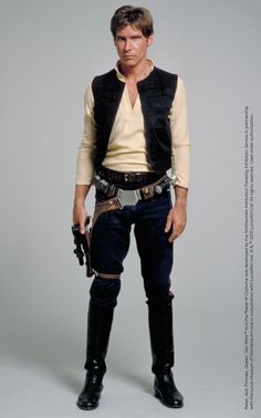 the star wars character han han is posing for a photo