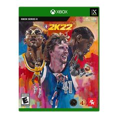 the cover art for the xbox one basketball game