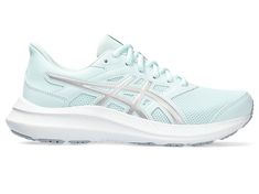 Women's JOLT 4 | Soothing Sea/Pure Silver | Running Shoes | ASICS Asics Netball Shoes, Asics Shoes Women, Netball Shoes, Running Shoes Asics, Extra Wide Shoes, Back To School Shoes, Shoes Asics, Narrow Shoes, Wrestling Shoes