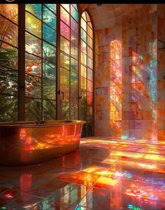 Stain Glass Aesthetic, Abstract Ocean, Salou, Dream Rooms, Dream House Decor, My New Room, House Inspo