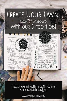 How To Make A Book Of Shadows Diy Ideas, Book Of Shadows Ideas How To Make A, Diy Book Of Shadows How To Make, Creating A Book Of Shadows, Book If Shadows Ideas, Wicca Book Of Shadows Pages Ideas, Making A Book Of Shadows, How To Organize Your Book Of Shadows, Witchcraft Topics To Research