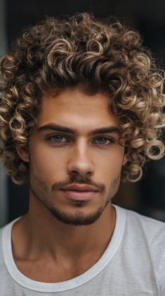 short curly mens hairstyles Curly Hair Mens, Man With Curly Hair