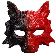 PRICES MAY VARY. Wolf Mask for Halloween and Cosplay Costume. Beyond Masquerade is the Original Masquerade Mask Brand founded by friends who value craftsmanship, friendship and trust. Wolf masquerade mask for Halloween, cosplay, festivals, music events, cosplay and costume performances. Masks are made with eco-friendly materials, paired with premium craftsmanship and high quality standards. Our brand is approved and trusted by celebrity stylists, movie and wardrobe producers and more. Beyond Mas Themed Red Masks For Cosplay, Wolf Masquerade Mask, Red Halloween Masquerade Mask, Masquerade Fox Mask, Red And Black Masquerade Mask, Wolf Mask, Costume Mask, Masks Masquerade, Mask Party