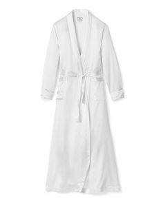 Long Silk Robe, Women Silk Robe, Classic Pajamas, Women's Robe, Silk Robe, Jennifer Fisher, Buy Buy Baby, White Silk, Mommy And Me