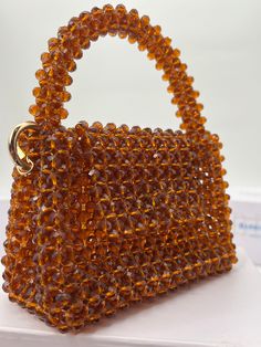 Beaded Handbag, Crystal Beaded Handbag, Women Beaded Handbag, Luxury Beaded Handbag. Clear Sunglasses Frames, Handbag Luxury, Clear Sunglasses, Beaded Handbag, Handbag Women, Top Handle Bags, Crystal Beads, Purses And Handbags, Medium Size