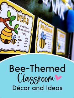 bee themed classroom decor and ideas