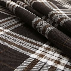 10 Metres Of Scottish Theme Tartan Plaid Pattern Chenille Dark Brown Upholstery Fabric For Sofas Chairs Curtains Soft Furnishing Textiles Material: Polyester Width: 135 cm Rub Test: 80,000 Rubs Minimum Order Value: 1m Stock Item: Yes - Plenty In Stock Bulk Order Discounts: Yes - Contact Us Usage: Domestic Mainly Flame Retardancy: Can Be Treated Subject To Order Sample: Please Message Us With Your Address And Sample Request  All Orders Will Be Sent As One Continuous Piece & Will Be Sent Folded. W Leather Upholstery Fabric, Tartan Design, Wool Shop, Chocolate Color, Water Repellent Fabric, Gorgeous Fabrics, Furniture Fabric, Cushion Fabric, Tartan Plaid