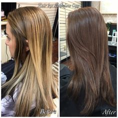 Dark Copper Hair Formula, Dark To Copper Hair Transformation, Brown To Copper Hair Before And After, Adore Copper Brown Hair Color, Dark Brown To Light Brown Transformation, Ash Brown Hair, Medium Brown Hair