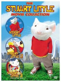 the stuart little movie collection dvd with an image of a mouse in a red shirt