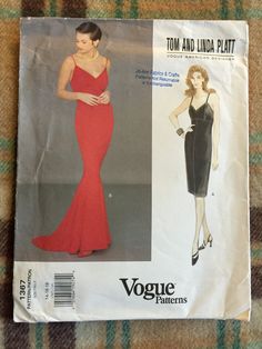 Diy Prom, Vogue Sewing, Vogue Sewing Patterns, Vogue Pattern, Miss Dress, Vogue Patterns, Womens Sewing Patterns, Mermaid Skirt, Dress Sewing Pattern