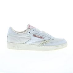 In 1958, Reebok was established and name after an African Gazelle. Reebok is now on the biggest athletic companies and has expanded into casual wear as well. Collaborating lifestyle and sports, Reebok emphasizes on having fun and staying in shape. Size: 7.5.  Color: Beige.  Gender: male.  Age Group: adult. Club C 85 Vintage, Lifestyle Sneakers, Club C 85, Vintage Lifestyle, Reebok Sneakers, Mens Club, Club C, Staying In, Having Fun