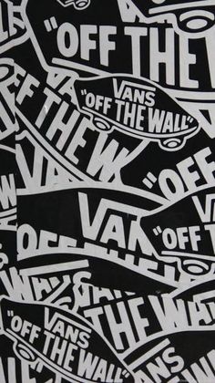 Iphone Wallpaper Vans, Vans Wallpaper, Vans Aesthetic, Dope Wallpaper Iphone, Wallpaper Iphone Neon, Cool Vans, Vans Logo, Wall Background