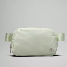 Lululemon Everywhere Belt Bag 1l Nwt - Kohlrabi Green/White Lululemon Bags, Lululemon Everywhere Belt Bag, Everywhere Belt Bag, Festival Bag, L And Light, Bag Light, Water Repellent Fabric, Black Crossbody, Fabric Bag