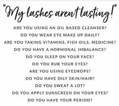 Wash Your Lashes, Lash Aftercare, Esthetician Inspiration, Eyelash Studio, Lash Quotes, Eyelash Tips, Eyelash Technician, Eyelash Logo, Oil Based Cleanser