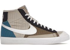 Nike Blazer Mid 77 Premium Toast Sail Quilted Quilted Shoes, Nike Blazer Mid 77, Nike Blazer Mid, Nike Blazers Mid, Blazer Mid, Nike Blazer, Nike Sneakers, Sailing, Dates