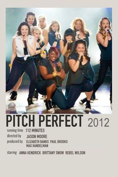 the poster for pitch perfect 2012